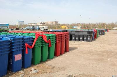 甘州區(qū)環(huán)衛(wèi)設(shè)施集中發(fā)放儀式成功舉行，助力城市黑臭水體治理